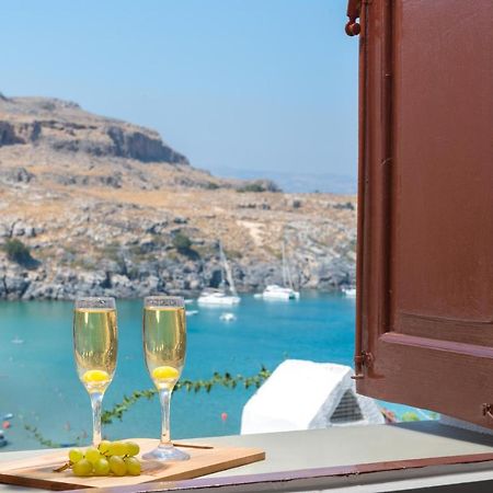 Lindos Beach Boutique Villa Exterior foto