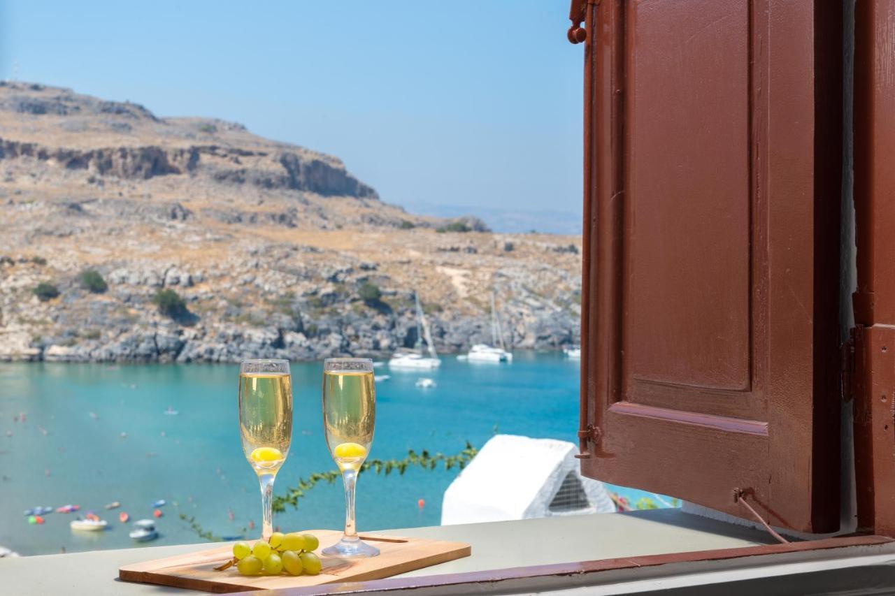 Lindos Beach Boutique Villa Exterior foto